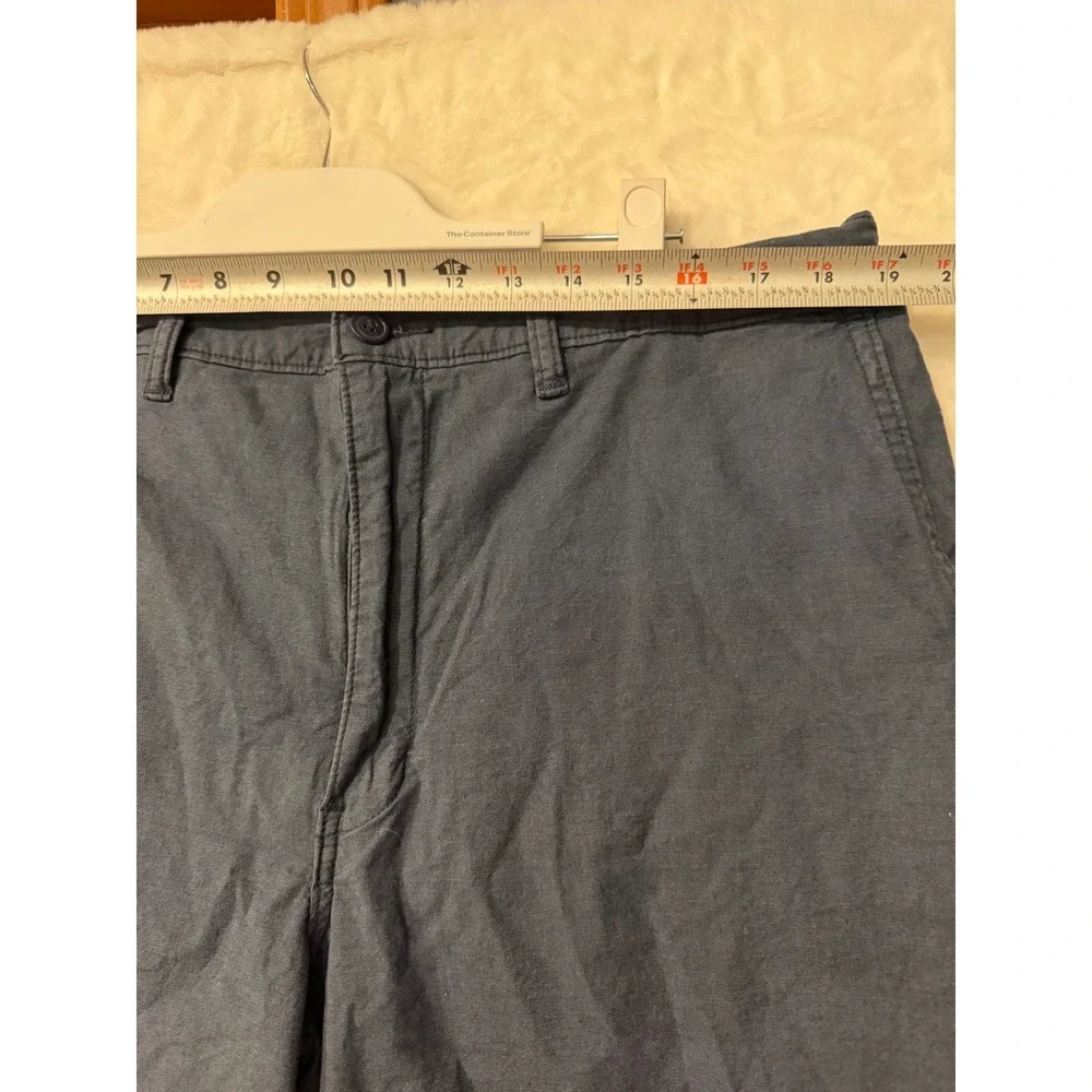 Levis XX Chino Relaxed Fit Shorts Mens 38 Navy Blue Casual Cotton Twill 8 Inseam